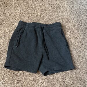 Brooklyn Cloth Charcoal Knit Drawstring Athletic Shorts